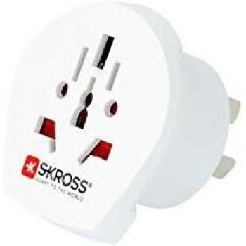 Skross World to Australia - Adaptador de viaje, color blanco