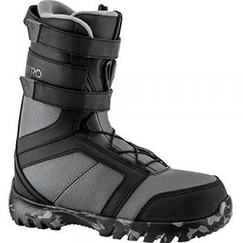 Nitro Snowboards Rover RE/Lace Youth Botas, Unisex niños, Negro