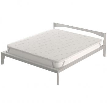 Topper Matrimonial Morfeo Acolchado y Con Funda, 5cm de Grosor, 160x195 cm