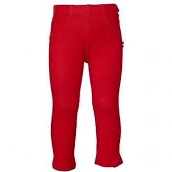 LEGO Wear Curious - Pantalón jeggings para niña, color rojo 350, talla 3 años