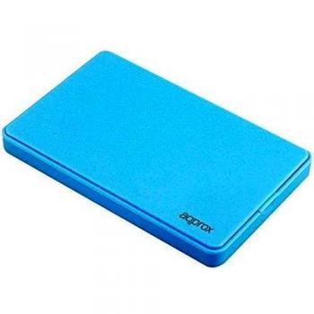 Approx Caja Externa HDD 2.5 Sata-USB 3.0 Azul Claro
