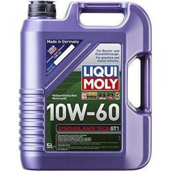 Liqui Moly 8909 - Aceite de motor, Synthoil Race Tech, GT1, 10W-60, Booklet, 5 L
