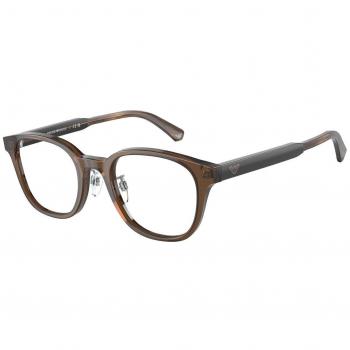 Emporio Armani Gafas Graduadas EA 3216D 5307 Ajuste Asiático para Hombre Marrones