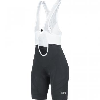 Gore Wear C5 Pantalón Corto Tirantes, Mujer, Negro, 36