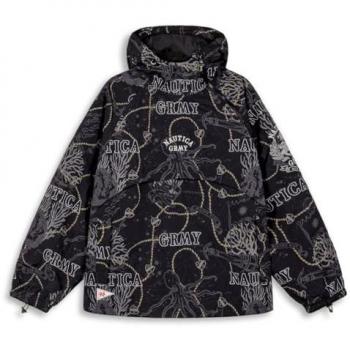Grimey Chaqueta de Chándal Mighty Harmonist Nautica X Grmy - Negro SS24