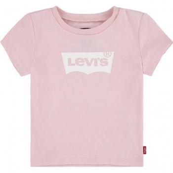 Camiseta de Manga Corta Levi's Essential para niña color rosa