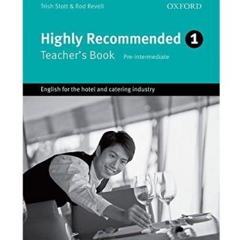 Highly Recommended 1. Teacher's Book 3rd Edition: English for the Hotel And Catering Industry