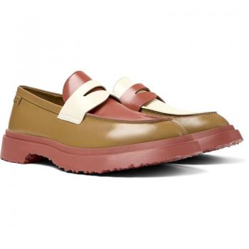 CAMPER Twins - Formal shoes for Men - Brown, Red, White, size 39/6.5, Smooth leather