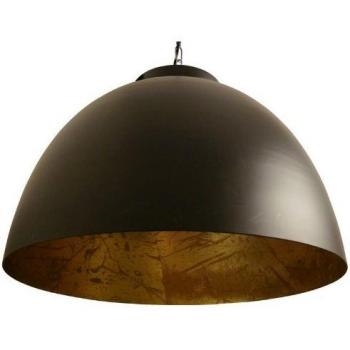 Lámpara Colgante Kylie Negra y Dorada - 45 x 45 x 32 cm - Metal, Sin Bombilla, Diseño Moderno