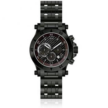 Bobroff BF1001M21M Men's Watch - Stainless Steel Band, 44mm, Analog Quartz