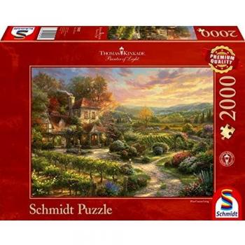Puzzle Thomas Kinkade En los Viñedos - 2000 Piezas