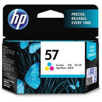 Cartucho de Tinta HP 57 Tricolor Original para Impresoras HP Deskjet 5550 y Más (C6657A)