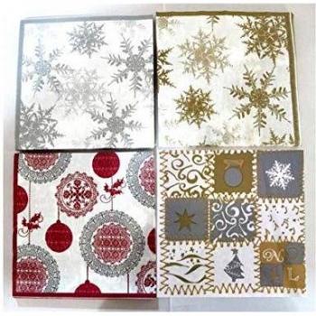 Gerimport Servilleta 20 Unidades Copos Nieve 33x33cm Surtido A Elegir 1