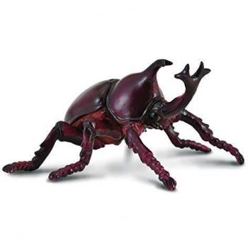 Collecta - Figura de Escarabajo Rinoceronte a Escala, Juguete Educativo para Niños y Niñas de +3 Años, Dimensiones 3.5x7.5x6 cm (Modelo: 90188337)