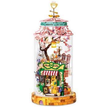 Café mágico Maqueta 3D con luces led - 135 piezas
