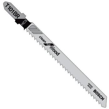 Bosch Professional 5 x Jigsaw blade T 101 BR Clean for Wood