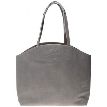 Superdry Metallic Reversible Mujer Handbag Gris
