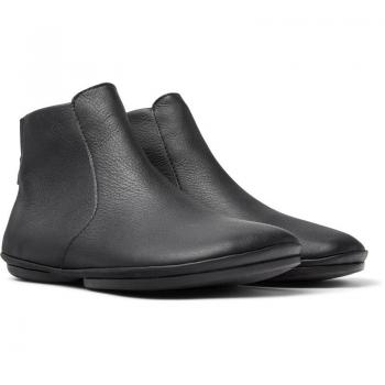 CAMPER Right Women's Black Smooth Leather Ankle Boots Size 42/11