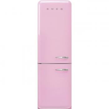 Smeg FAB32LPK5 Frigorífico Combi Rosa Bisagra Izquierda No Frost Clase Energética D 196.8 cm Altura 60.1 cm Ancho