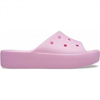 Chanclas de mujer Classic Platform Slide Crocs rosa - Talla 38-39