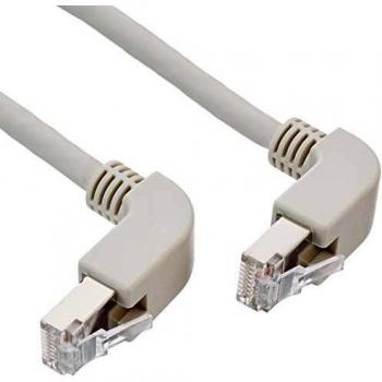 DeLOCK 85877 cable de red Gris 1 m Cat6a S/FTP (S-STP)