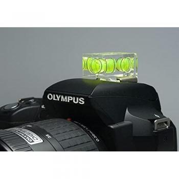 Kaiser Duplex Bubble Level with Dual Vials and Two Mounting Feet for Landscape and Portrait Photography