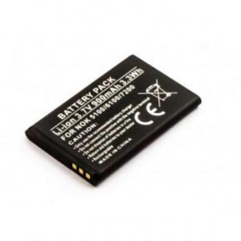 Batería Recargable de Ión de Litio 760mA para Nokia (Modelos: 1006, 108, 1508, 16XX, 22XX, 26XX, 2705,