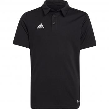 Polo de fútbol adidas Entrada 22 para niños, color negro, talla 164 Unisex