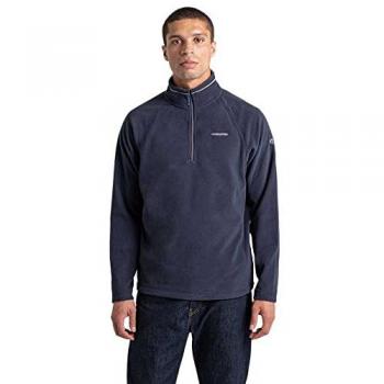 Craghoppers Men's Recycled Corey VI Half-Zip Fleece Pullover - Navy - Size M