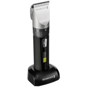 Remington HC5810 Genius Cortapelos Profesional con Indicador LED, Incluye Maletín y Autonomía de 50 Minutos - Negro