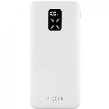 Powerbank FIXED Zen 10.000mAh con LCD, PD 20W, Blanco