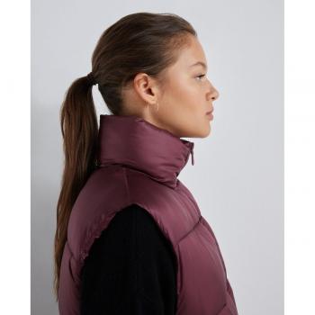 Chaleco acolchado para mujer Easy Wear con cordón en cintura