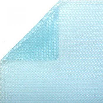 Cubierta Térmica Isotérmica para Piscinas Redonda 400 micras Ø460 con Resistencia UV Aumentada y Manta Solar Geobubble 500 micras 9 x 2,5m Sin Refuerzo