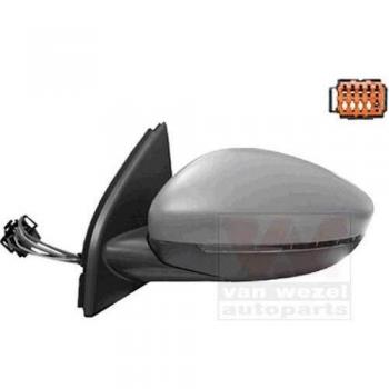 Espejo retrovisor VAN WEZEL 4081817, tipo de producto: espejo retrovisor, características: diseño específico para vehículos, fácil instalación, ajuste manual o eléctrico (según versión), cristal convexo para mayor visibilidad, carc