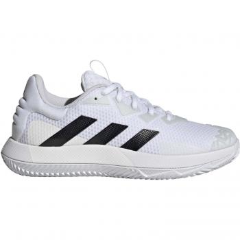 adidas Sole Match Control Zapatilla Tierra Batida Hombres - Blanco, Negro