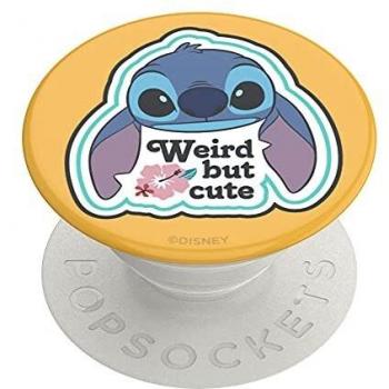 PopSockets PopGrip - Expanding Stand and Grip with a Swappable Top for Smartphones and Tablets - Weird But Cute