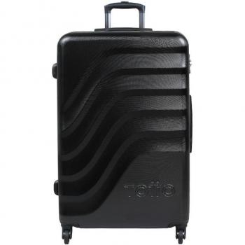 TOTTO - Maleta trolley grande Bazy rígida negra con capacidad 120 litros