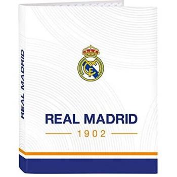 safta Carpeta Folio 4 ANI.Mixtas Real Madrid 1ª Equip. 21/22, Multicolor