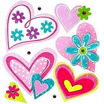 Legler - 2020686 - Etiqueta - Deco - Corazones