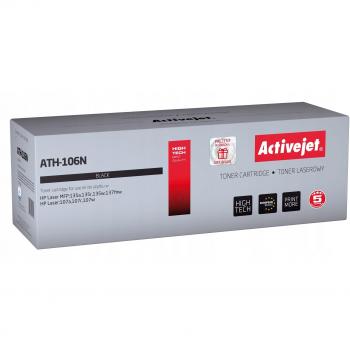 Cartucho de tóner Compatible Activejet ATH-106N Negro 1 pieza(s)