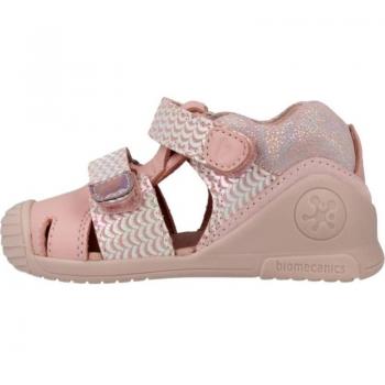 Sandalias Niña Biomecanics Modelo 232112B Color Rosa Cipria