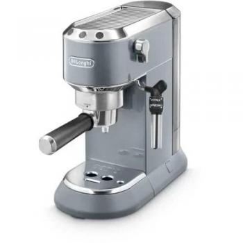 DeLonghi EC 785.AE Dedica Metallics - Máquina de café expreso automática con cappuccinador, 1300W, 15 bar de presión, tanque de agua extraíble y función para dos tazas