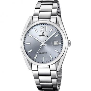 Reloj Festina F20683/1 Acero Clásico para Hombre con Correa de Acero Inoxidable