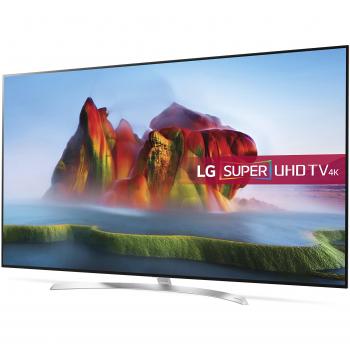 Televisor LG 65SJ850V.AEU de 65 Pulgadas, Super Ultra HD 4K, Smart TV con WiFi, Dolby Vision HDR y Color Plata Blanco