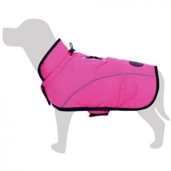 Abrigo impermeable rosa Laponia - Talla S/25cm - Ropa para perros - Protección contra el frío - Accesorios caninos