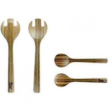 Kitchen Tropic 93409 Set de Cubiertos, Bambú, Wood, Universale