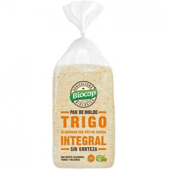 Biocop Pan de Molde Trigo Integral Sin Corteza Ecológico 300g