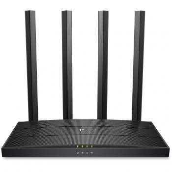 Router VPN Gigabit Inalámbrico AC1350 TP-Link Omada ER605W, Doble Banda (2.4 GHz / 5 GHz), 5 Puertos LAN Ethernet, Montaje en Pared, Color Negro