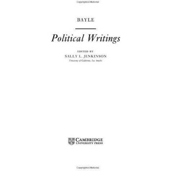 Escritos Políticos de Bayle (Textos de Cambridge en la Historia del Pensamiento Político)