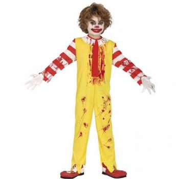 Disfraz de Payaso de Hamburguesa Asesino para niño